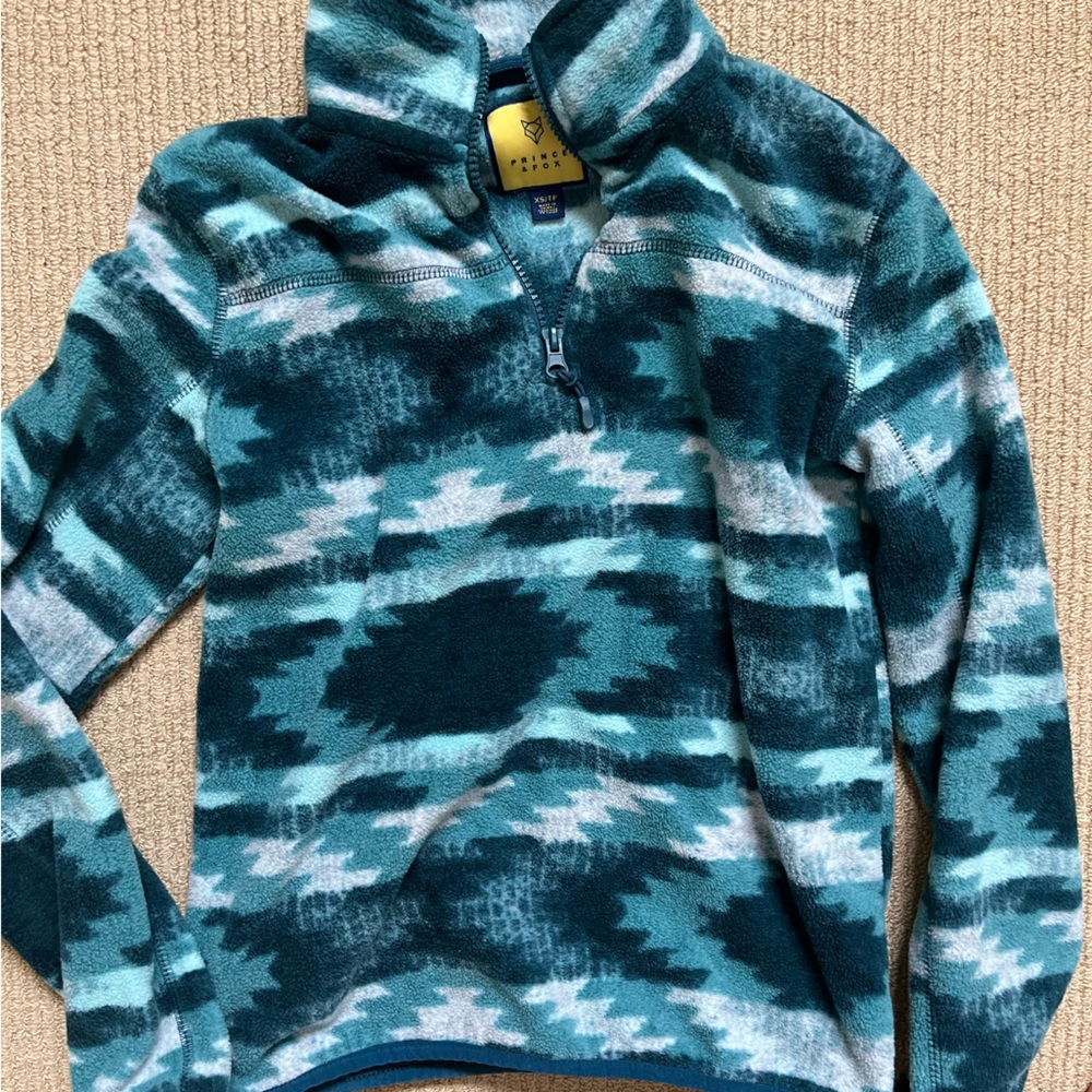 American Eagle Fleece Pullover with Zipper Size XS/TP
